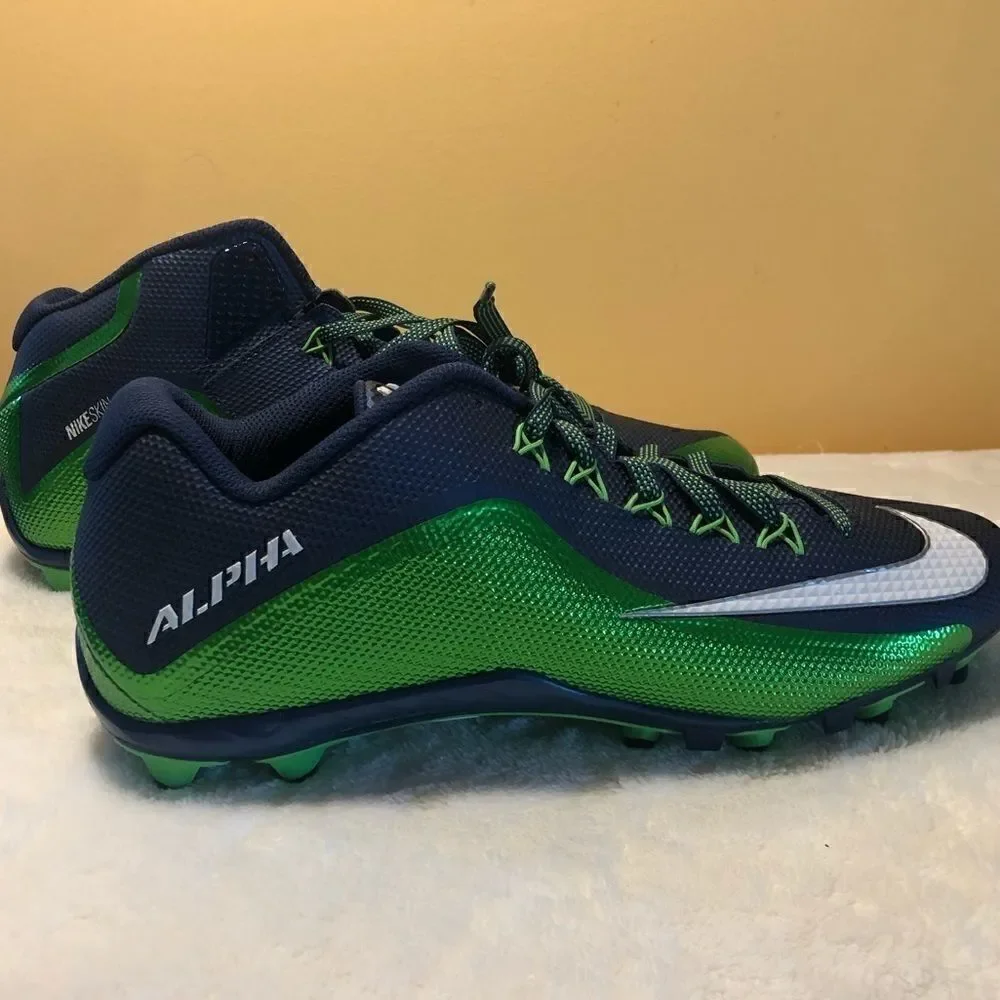 NEW NIKE ALPHA PRO/NIKE SKIN 2-3/4 CLEATS 14